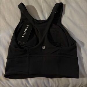 Peloton x Lululemon- wunder train long line bra- NWT size 2
